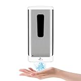 Automatischer Seifenspender, Jewaytec 1000ML Wandmontage Edelstahl Design Desinfektionsspender Auto Touchless Flüssigkeitsspender für Hotel, Büro, Haus, Restaurant, Gesundheitseinrichtungen