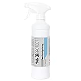 Nanoprotect Textilimprägnierung | 500 ml Spray | High-Tech Imprägnierspray für Textilien | Stark wasserabweisend mit Abperleffekt | Ideal gegen Schmutz und Nässe