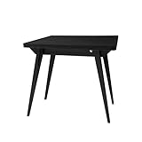 Ragaba Envelope Ausziehbarer Esstisch 90x65cm Schwarz Schwarz