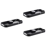 Alipis 3 Stück Badezimmer-Regal Geschirrtuchhalter Badezimmer-Seifenablage Duschstange Badezimmer-Organizer Badezimmer-Aufbewahrung Organizer Duschregal Für Duschstange Kein