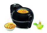 Tefal FZ7228 ActiFry Extra Heißluftfritteuse | AirFryer mit Rührarm, kein Schütteln | 1550 W | 1,2 kg für 6 Personen | High Speed Airflow | Timer | ‎energiesparend | gesunde Friteuse ohne Öl | Schwarz