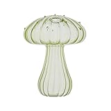 Pilz Geformte Glas Vase Aromatherapie Blume Dekoration Hydrokultur M5O0 Tisch Einfach