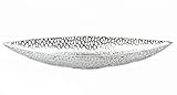 Casablanca - Schale/Dekoschale - Purley - Metall - antik-Silber - 60 x 16 x 7 cm