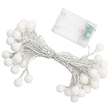 BESPORTBLE Lichterkette Für Den Garten -Lichterkette Professionelle Deko-Terrasse Für Klare Tragbare Kugelleuchte Veranda Schlafzimmer Weihnachtsfee Led-Zelte Camping Mit