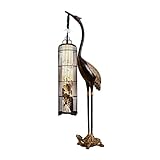 Stehleuchte Stehlampe Neue chinesische Stehlampe Kran Lotus Laterne Hotel Teestube Wohnzimmer antike dekorative vertikale Ornamente Lampen und Laternen (ohne Lichtquelle) Standleuchte ( Color : B )