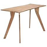 Keyur Esstisch, Couchtisch Küchentisch Bistrotisch Esstisch 120x58x76 cm Massives Akazienholz