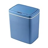 Mülleimer, Badezimmer, intelligenter Mülleimer, automatischer Mülleimer (Farbe: Blau)