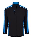ORN Herren Avocet Jacke, Schwarz/Reflex Blau, L