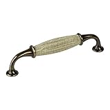 Sotech Porzellangriff META Möbelgriff Porzellan Krakeliert Bronze BA 128 mm