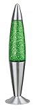 leuchtenladen.com Tischlampe Glitter Glitterlampe E14 (Glitter Grün)