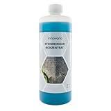 Innovano Premium Steinreiniger, Algenreiniger, 1 Liter Konzentrat I EXTREM STARK I zur Reinigung von Steinen, Terrassen, Steintreppen, Fliesen, Outdoor für bis zu 500 m² I Made IN DE