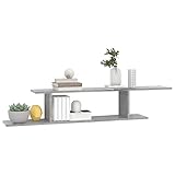 Wandregal, modernes TV-Wandregal, bewegliches Regal aus Spanplatte, Ausstellungsregale für Buchrahmen, Organisation für Bücher, Ausstellungsständer in Vase, für Zuhause, Büro, Wohnzimmer,