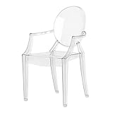 Kartell Kinderstuhl, Plastik, Transparent, 39 x 63 x 37 cm