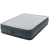 Intex Queen Comfort-Plush Dura-Beam Airbed with Built-in Electric Pump #64414NP