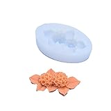 Silikon-Schokoladenformen Fondantformen Blumenform Silikonmaterial Haushalt Backformen DIY Kuchen Dekorieren Werkzeuge