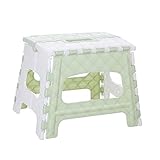beeyuk Mehrzweck-Klapphocker aus Kunststoff, Tritthocker für Kinder, zusammenklappbar, für Badezimmer, Küche, Garten, tragbare Stühle, für den Außenbereich, aus Polypropylen
