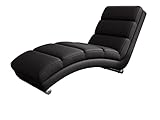 Mirjan24 Relaxliege Holiday Loungesessel Liegesessel Polstersessel Farbauswahl Relaxsessel Modern Wohnmöbel (Soft 011 + Lawa 07)