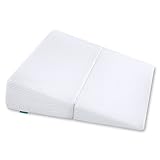 Amazinggirl Keilkissen Bett Matratzenkeil - Reflux Kissen Erwachsene Bettkeil Lesekissen Foam Wedge Pillow 64 x 62 x 17 cm