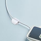 weemoment Kabel-Organizer-Clip, Kabelmanagement-Drahthalter, Organizer, selbstklebende Halterungen für ordentliche Clips, Zubehör und Zuhause, Maus, Netzkabel, USB, Telefon, PC-Kabel
