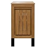 Waschbeckenunterschrank Orbiana Teak Massivholz Breite vom Unterschrank 40 cm