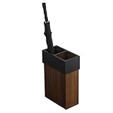 WDJBPSH Schirmständer 51cm Groß Japanischer Stil Regenschirme Trockenständer, Eng Hölzern Organizer-Halter für Zuhause/Büro/Garage/Eingangsbereich, 2-Slot (Color : Style -1)
