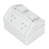 Steckdose, wasserdichte Steckdose, langlebiges Kupfer, AU-Standard, breite Anwendung für die Terrasse