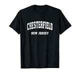 Chesterfield New Jersey NJ Athletisches Sportdesign im Vintage-Stil T-Shirt