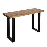 riess-ambiente.de Design Konsolentisch Iron Craft 115cm Mangoholz Eisen Schreibtisch Konsole Tisch