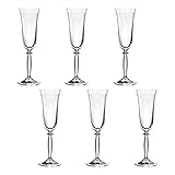 montana avalon Sekt-Gläser, 6er Set, spülmaschinenfeste Sekt-Kelche, Sekt-Kelch mit Gravur, 180 ml, 037996