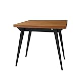 Ragaba Envelope Ausziehbarer Esstisch 90x65cm Eiche Schwarz Beine