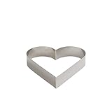 Decora 0060463 BACKRAHMEN AUS Edelstahl Herz cm 18X4,5H