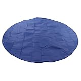 Pwshymi Summer Pool Cover, Long Service Life Waterproof Pool Cover Round for Outdoor Pool (9.8 X 3 m)