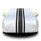 Auto Abdeckung für Kia Optima 2001-2006, Auto Abdeckplane Autoabdeckung Autoplanen Garagen Autohülle Fahrzeugplane Allwetter Autoabdeckungen Autoabdeckungsschutz,A