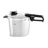 Fissler Vitavit Premium / Schnellkochtopf (6 L, Ø 22 cm) Edelstahl-Dampfkochtopf,4-Garstufen, inkl. Einsatz - Induktion