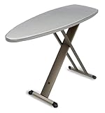 Mabi® 1000RL – Bügelbrett MABI ALU 1000RL – 130x47 cm – ALU-Leichtgestell Höhe 35-100 cm – KETTLER KETTtex Alubezug - Gegenbügeleffekt – Flexible Silikonbügeleisenablage