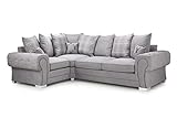 Honeypot - Sofa - Verona - 2C2 Ecksofa - 2C1 Ecksofa - 3-Sitzer Schlafsofa - grau (Linke Ecksofabett)