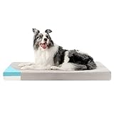 ZENAPOKI Hundebett Grosse Hunde - L - Orthopädisches Hundekissen für Hunde, Gut die Gelenke - Waschbar Abnehmbare Bezug, 86x60x9cm