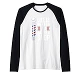 Herren Barber Leben Haare - Coiffeur Bartschneider Bart Barbershop Raglan