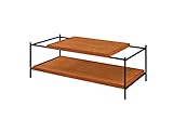 Acme Furniture Couchtisch aus Eichenholz, honigfarben / Schwarz