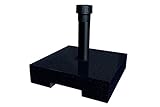 Best Schirmständer 40 kg Beton, Granit, 40 x 40 x 11 cm, 62440050