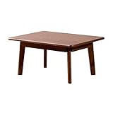 TAUODUYY Computertisch auf dem Bett, Fenstertisch aus massivem Holz, (23,6 * 17,7) Zoll, Kleiner Haus-Teetisch/niedriger Tisch, Schreibtisch/Esstisch auf dem Bett (Color : B, Size : H(11in))