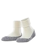 FALKE Damen Hausschuh-Socken Cosyshoe W HP Wolle rutschhemmende Noppen 1 Paar, Weiß (Off-White 2049), 39-40
