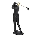 PAREKS Golfer-Figur-Ornamente, Harz-Golfer-Skulptur-Ornamente, Heimdekoration, Ornamente for Veranda, TV-Schrank, Bücherregal