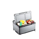 Autokühlschrank Auto-Kühlschrank, Großer LKW, Spezielles Auto, 42 Liter, Großes Fassungsvermögen, 24 V, Tragbarer LKW-Kühlschrank Für Wohnmobil-Reisen, Camping-Angeln ( Color : Grey , Size : 42L )