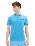 TOM TAILOR Herren 1036340 Poloshirt, 18395 - Rainy Sky Blue, XXL