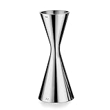 Sinolofty Cocktail Messbecher aus Edelstahl, Professional Bartender Cocktail Jigger mit Innenskalierung 30ml/60ml zum Abmessen von Zutaten für Cocktails