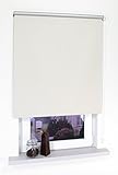 deko-raumshop Thermorollo Verdunkelungsrollo Kettenzugrollo Seitenzugrollo Rollo Beige Breite 60-200 cm Länge 180 cm Thermo Vorhang lichtundurchlässig Alu Beschichtung Hitzeschutz (202 x 180 cm)
