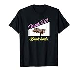 Urlaub 2021 Bank-Hock Bangkok Thailand Lustiger Spruch T-Shirt