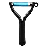 Tupperware Schäler Universalschäler schwarz D119 Schäler Flachschliff Wellenschliff Sparschäler Spargel