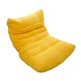 Walnut Lazy Sofa Cover Room Relaxing Chair Couch Cover Lazy Sitzsack ohne Innenfüller
